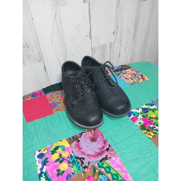 Timberland Pro Women's 6/6.5 Black Slip Resistant Oxford - Picture 1 of 10